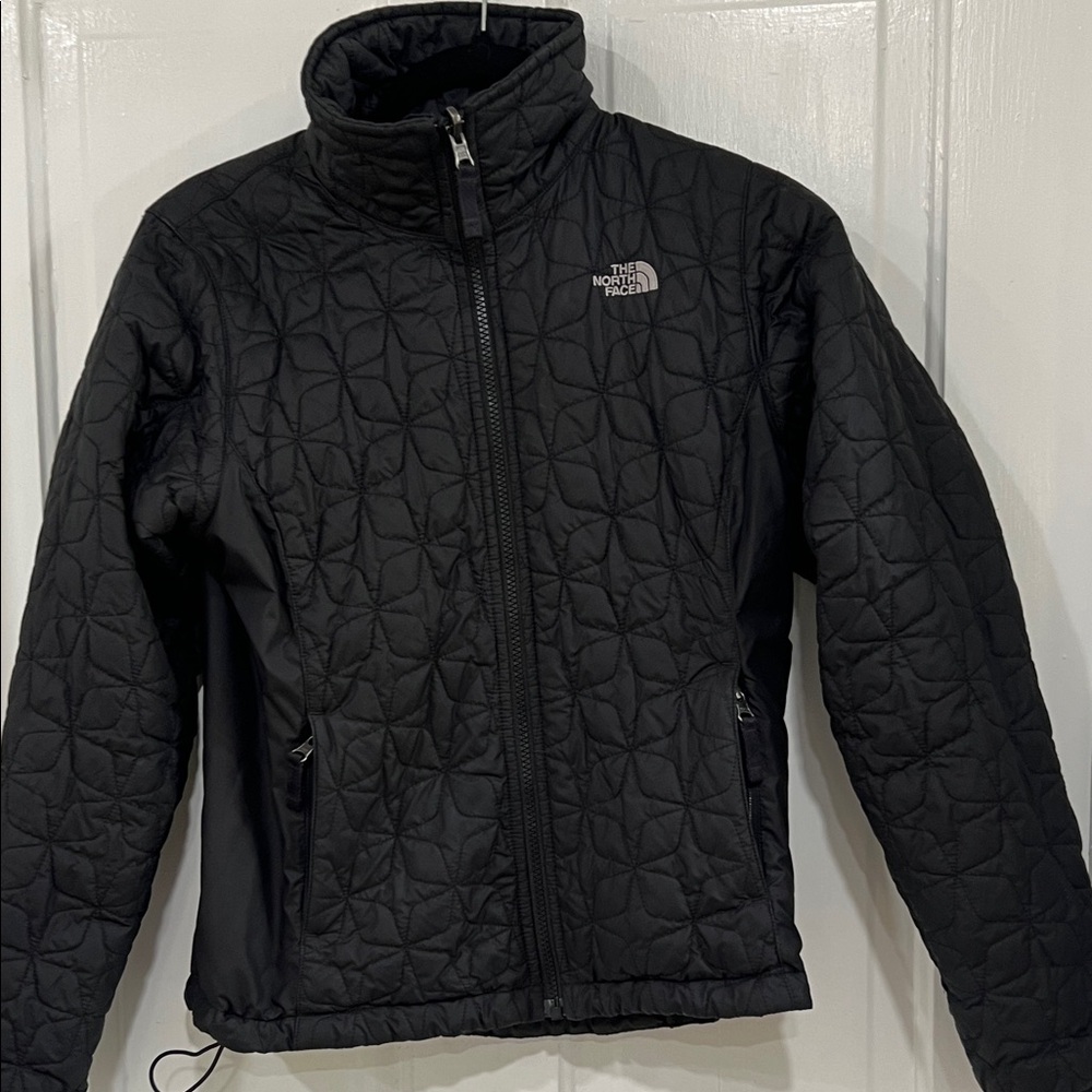 The North Face Black Quilted Full-Zip Jacket